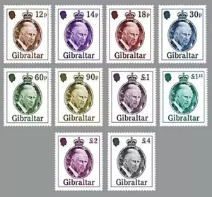 👉GIBRALTAR 2023 KING CHARLES III MNH ** ROYALTY ** £10.39 💲FREE SHIPPING💲 - Picture 1 of 1