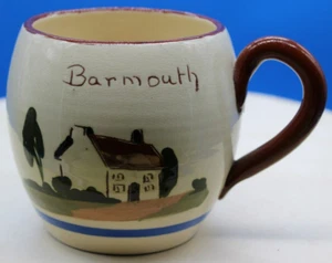Watcombe Torquay Pottery Mottoware Barmouth Coffee Mug - Picture 1 of 4