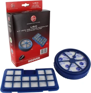 Hoover Kit Filtri U60 Hepa Motore Aria per Aspirapolvere Rush TCR4206 CCR4202 - Foto 1 di 6