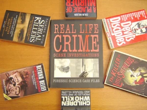 True Crime Serial Killer Murder Psycopaths Paperback Books Bundle Ripper - Picture 1 of 171