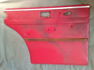 Mercedes Heckflosse 111 220S E Sedan OEM Left Rear Door Panel complete vy good - Image 1 of 4