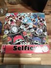 Ceaco Selfies 550 Piece Puzzle Free As A Bird 24x18in Poster Dogs on Motorcycles