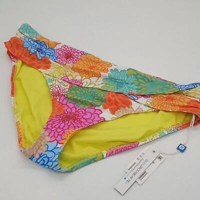 BLEU Rod Beattie Bikini Bottom Women 14 Fresh Picks Printed‎ Sarong Hipster Swim - Image 1 of 4