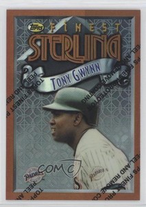 1996 Topps Finest Refractor Tony Gwynn #61 HOF