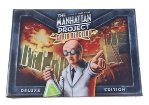 The Manhattan Project Chain Reaction Deluxe Edition Card Game Minion Games New - Picture 1 of 6