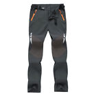 Mens Soft Shell Cargo Trousers Outdoor Hiking Walking Combat Work Pants Bottoms