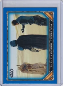 2020 Topps Star Wars The Mandalorian Season One Blue Base Parallel #59 Tusken - Bild 1 von 2