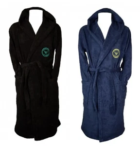 Accappatoio EMPORIO ARMANI in spugna di cotone incrociato con cappuccio e logo r - Imagen 1 de 9