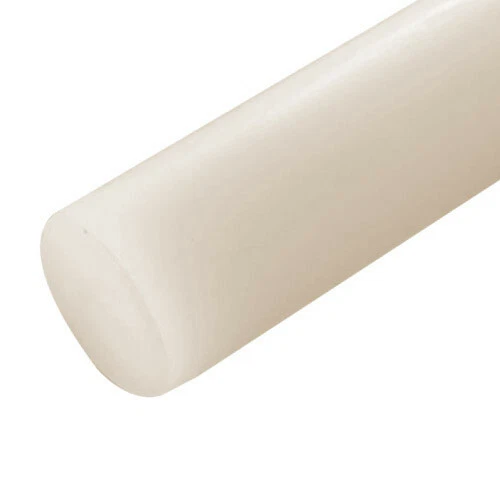 Varilla de nailon 6/6 - Natural - 4" de diámetro (nominal) x 1' Foto 1 de 1