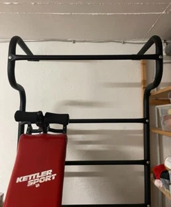 Kettler Sprossenwand mit Klimmstange und Bank - Bild 1 von 4