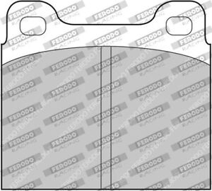 Zestaw klocków hamulcowych hamulec tarczowy Ferodo Racing Fcp2H do Mercedes 8 + Coupe 59-91