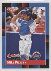 2002 Donruss Originals Mike Piazza #392 HOF