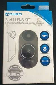 Aduro 3 In One Lens Kit For All Smartphones & Mobile Devices - Photo 1 sur 2