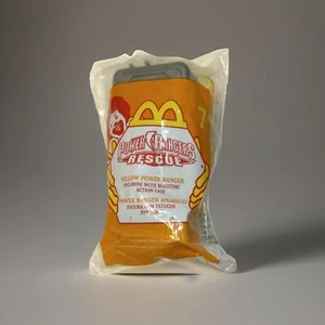 2000 Power Rangers Rescue #7 Yellow McDonald's Happy Meal Toy Ranger MMPR - Picture 1 of 3