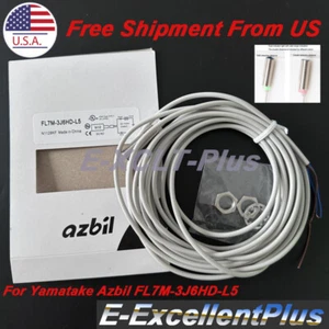 For Yamatake Azbil FL7M-3J6HD-L5 Proximity Switch Sensor FL7M3J6HDL5 2-Wire M12 - Picture 1 of 9