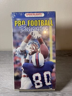 SportBloops Video Series: Pro Football Funnies - VHS - 1987 - Image 1 of 2
