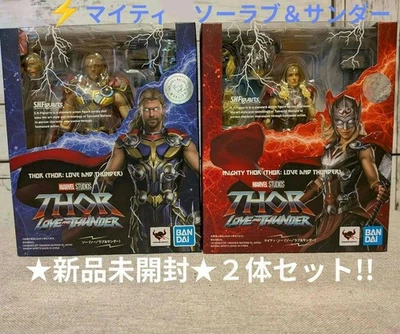 Figura de acción Bandai S.H.Figuarts Thor & Mighty Thor Love and Thunder SHF 2022 Foto 1 de 2