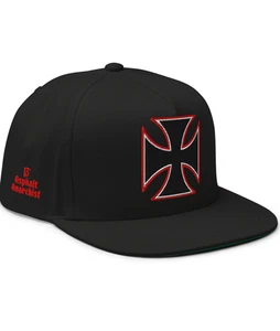 Street Demon | Embroidered Snapback | Vintage Car Club Gearhead Style - Picture 1 of 6
