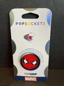 PopSockets: PopGrip w/Swappable Top for Phones &Tablets Spiderman Icon - Picture 1 of 3