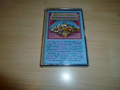 Musik Kassette MC - Die deutsche Schlagerparade - 80er 80s Sampler Compilation - Bild 1 von 2