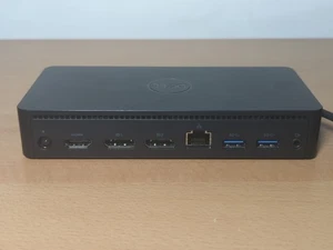 Estación de acoplamiento universal Dell D6000 4K - negra M4TJG sin fuente de alimentación - Imagen 1 de 4