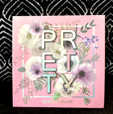 CITY COLOR PRETTY MAKEUP PALETTE 6 EYESHADOW 2 HIGHLIGHTER 2 BLUSH 2 BRONZER - Image 1 of 4
