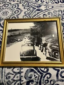 Cuadro de coche vintage enmarcado NC - Imagen 1 de 4