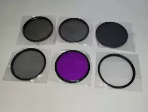 Neewer 67mm ND2 ND4 ND8 UV FLD CPL Filter and Lens Accessories Kit 6 Pcs - Picture 1 of 2