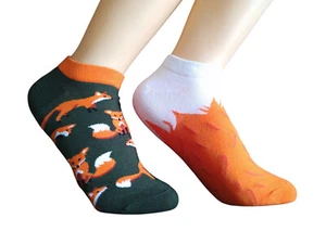 Golden Fox Cotton Fashion Ankle Colorful Low Odd Socks UK 4-8 - Picture 1 of 5
