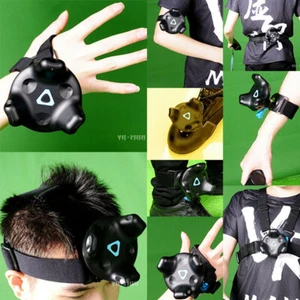 Für HTC VIVE / PRO Handgelenk Ganzkörper Track Capture VR Tracker feste Halterung Riemen - Bild 1 von 21