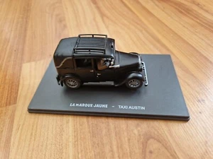 HACHETTE 1/43 BLAKE AND MORTIMER AUSTIN TAXI - LA NARQUE JAUNE CAR - Picture 1 of 3