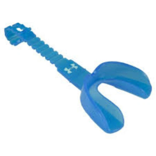 Under Armour Braces / Youth 11+ Strapped Mouthguard (Blue)
