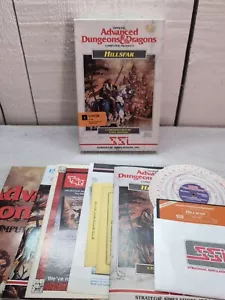 Advanced Dungeons & Dragons Hillsfar Commodore 64 1989 SSI Big Box - Bild 1 von 17