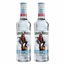 Captain Morgan White Rum 2er Weiß Alkohol Alkoholgetränk Flasche 37.5% 700ml