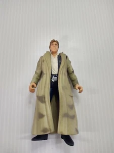 Star Wars POTF2 (3,75 Zoll) Han Solo in Endor vorgeschwungen  - Bild 1 von 5
