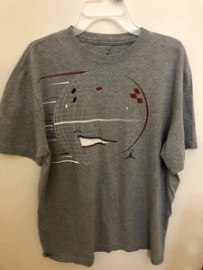 Camiseta Nike Air Jordan "Quick Flying Around You" Planetary Jumpman Logo Talla L - Imagen 1 de 7