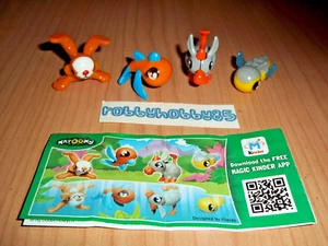 ANIMALS IN THE MIRROR COMPLETE SET WITH PAPERS KINDER JOY SURPRISE EGG TOYS 2015 - Picture 1 of 1