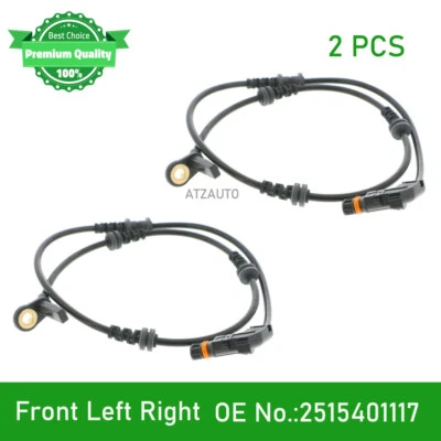 Front Driver Passenger ABS Wheel Speed Sensor For Mercedes-Benz R320 R350 R500 - Image 1 of 4