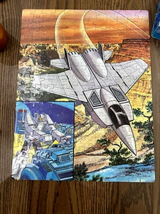 Vintage 1985 GoBots 200 Piece Jigsaw Puzzle - Licensed By Tonka Complete - Picture 1 of 3