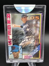 2021 Topps Project 70 Black Card #248 Bobby Hundreds AUTO /25 (Nolan Ryan Card)