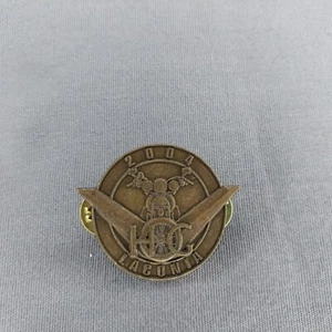 Harley Davidson Cycles HOG 2004 Laconia NH New Hampshire 1 1/4" Metal Round Pin - Picture 1 of 2