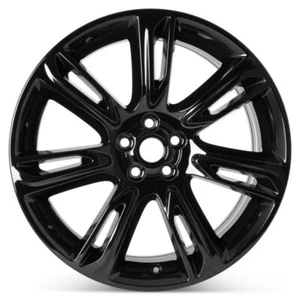 20" LAND ROVER RANGE ROVER VELAR 2018-2022 WHEEL RIM OEM GLOSS BLACK 72301 - Picture 1 of 1