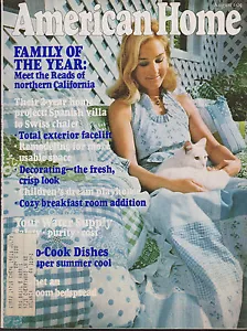 AMERICAN HOME MAGAZINE AUGUST 1975 *FAMILY OF THE YEAR* - Picture 1 of 1