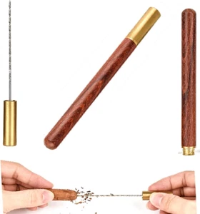 Zigarren Ziehen Verstärker Werkzeug Gummi Set Raucherlebnis Enhancer mit Holzetui - Bild 1 von 11
