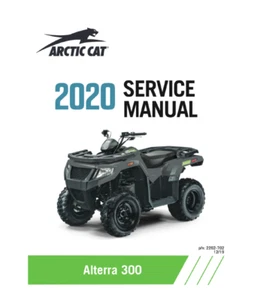 Manual de servicio Arctic Cat Alterra 300 | 2020 | USB y enlace - Imagen 1 de 12