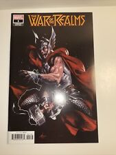 WAR OF THE REALMS #1 DELL'OTTO COVER ART 1:10 THOR VARIANT EDITION