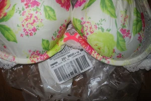 36DD 🌹Victoria's Secret 🌹 BRA ANGELS PUSH UP SATIN LACE🌹PADS PADDED LACE WING - Picture 1 of 10