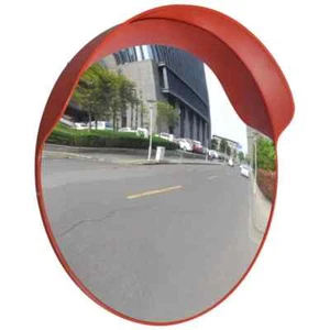 NNEVL Convex Traffic Mirror PC Plastic Orange 60 cm - Picture 1 of 5