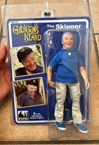 8 INCH FIGURES TOY COMPANY MEGO RETRO GILLIGAN'S ISLAND (SKIPPER) ACTION FIGURE Cover