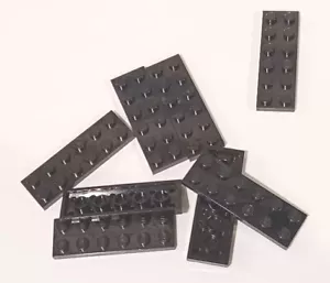 LOTE PLACA NEGRA LEGO / TAMAÑO 2x6 / CANTIDAD 8x / Parte #3795 / Elemento #379526 - Imagen 1 de 2